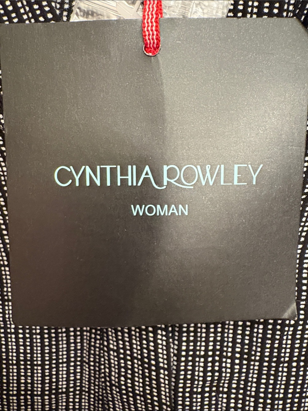 NWT Cynthia Rowley Black and White Striped Hem Long-Sleeve Pullover